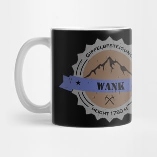 " Gipfelbesteigung Wank Height 1780 m " Mug